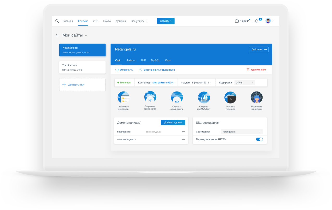 NETANGELS хостинг. Загрузка сайта на хостинг. Домен и хостинг. Хостинг с доменом недорого.